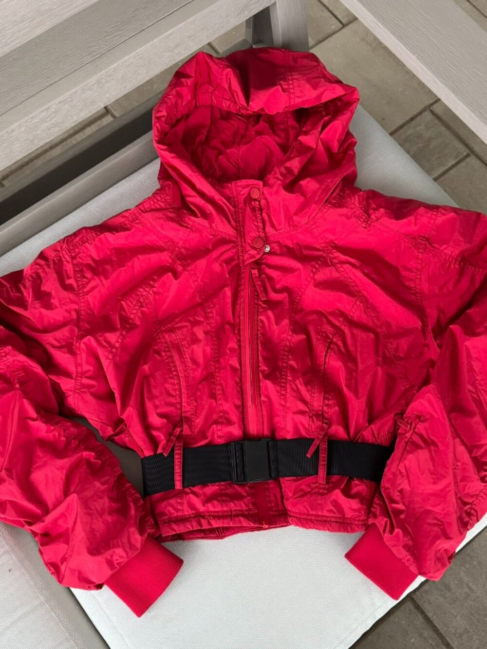 Free People Powder Vixen Ski Jacket Red XL